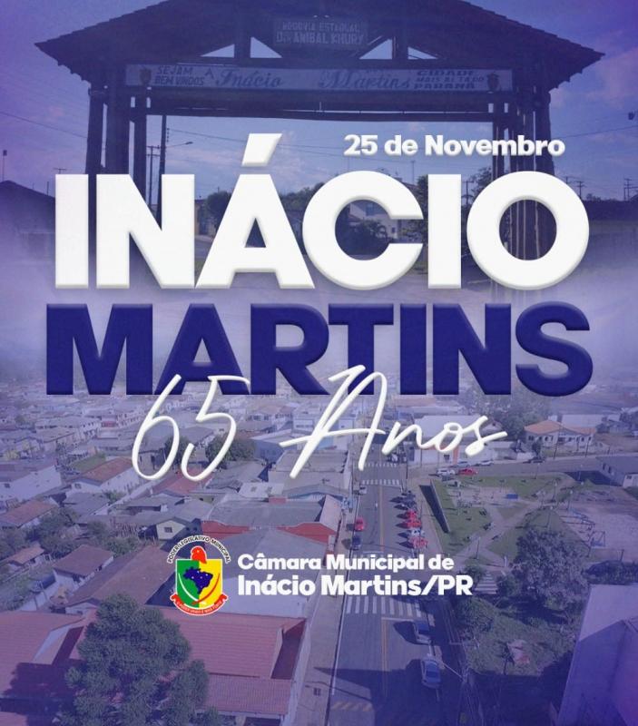 PARABÉNS INÁCIO MARTINS 